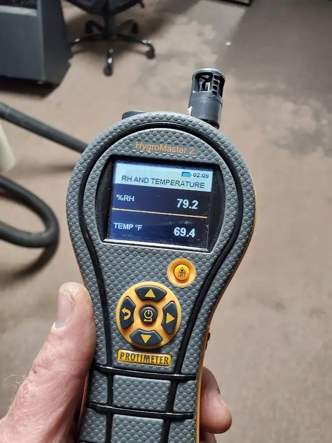 Moisture meter humidity assessment for Mold Remediation & Removal in Farmington Hills